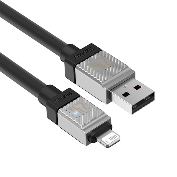 Baseus kabel CoolPlay USB - Lightning 2m 2,4A svart