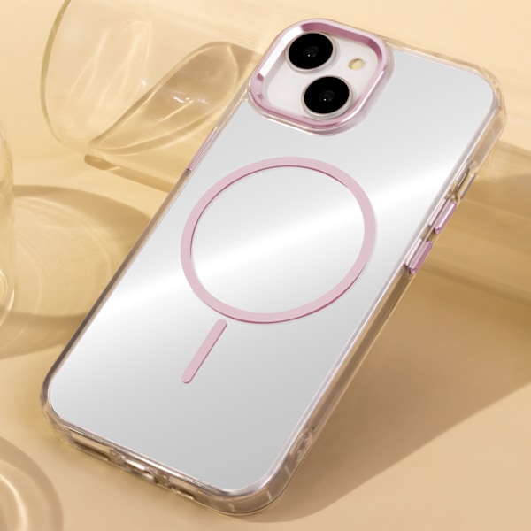 Tunt MagSafe-skal för iPhone 16e / 17e rosa