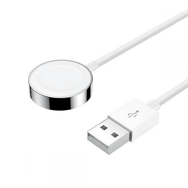 Magnetisk laddningskabel för Apple Watch - Vit, Telcon
