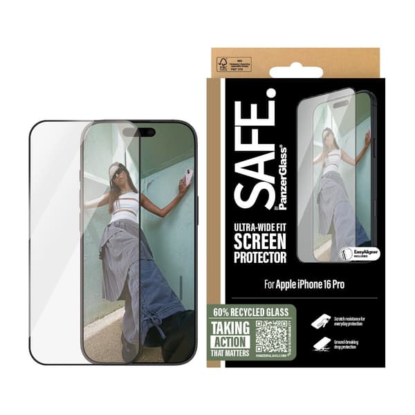 SAFE. by PanzerGlass Apple iPhone 16 Pro, 17
