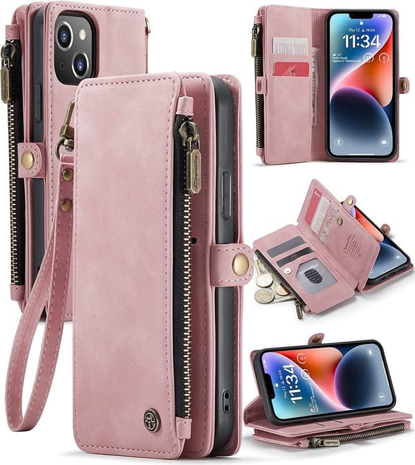 caseme 008 för iphone 14 pro max rosa