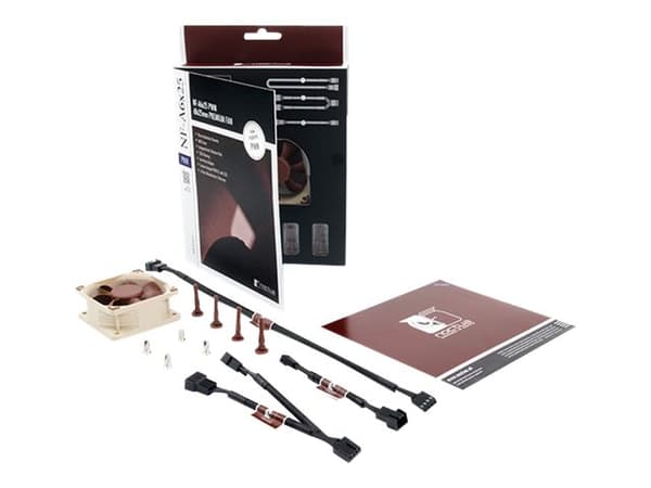 Noctua NF-A6x25 PWM Fan 1-pack Brun vit 60 mm vit