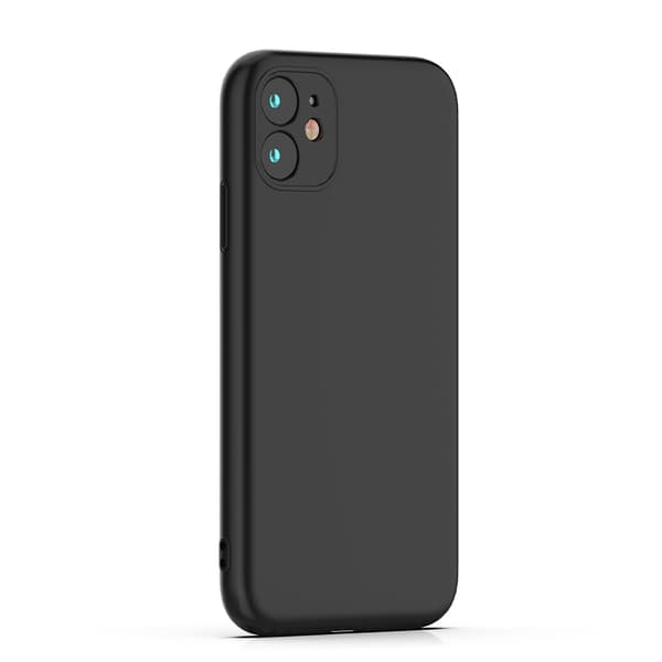 Silikonskal till iPhone 16 Pro Max 6,9\" svart
