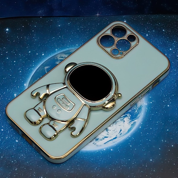 iPhone 15 Pro max Mobilskal Astronaut - mint grön
