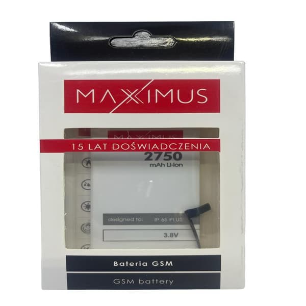 BATTERI MAXXIMUS IPHONE 6S PLUS 2750 mAh