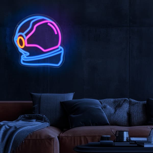 Neon PLEXI LED ASTRONAUT flerfärgad FPNE22 Forever Light