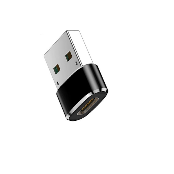 Adapter USB-C - USB svart bulk