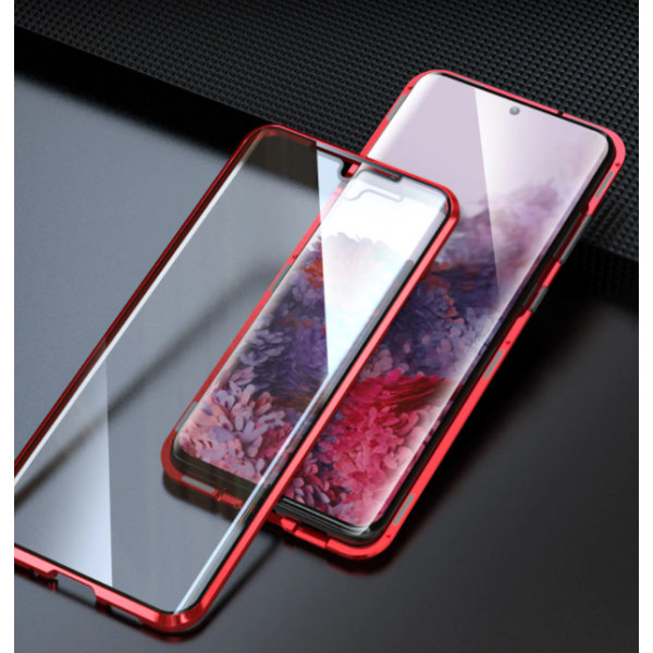 metallfodrall till iphone 11 pro röd röd