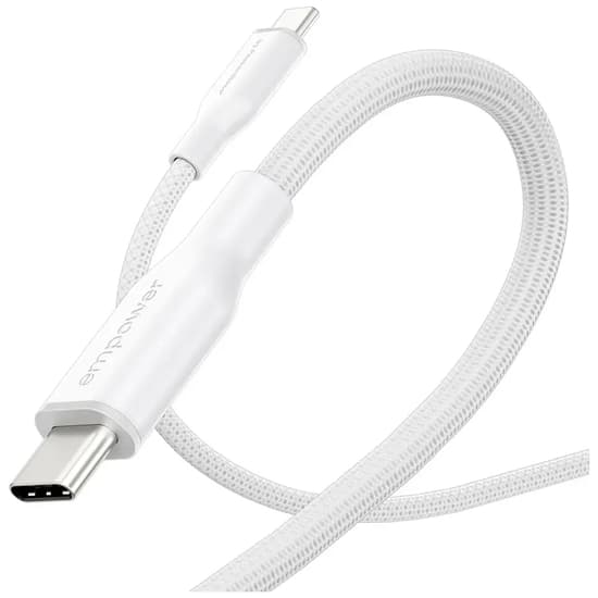 empower by PanzerGlass Racing USB-C to USB-C 1.2m vit