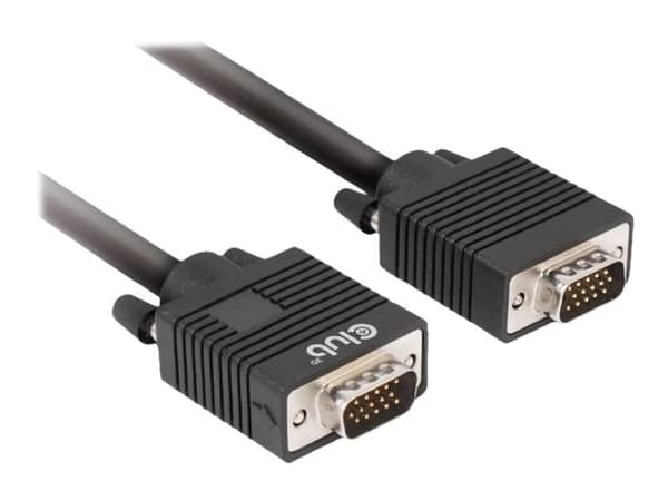 Club 3D VGA-kabel 10m svart svart