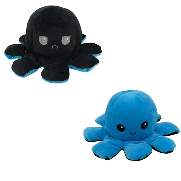 The Original Reversible Octopus Plushie rosa grön rosa