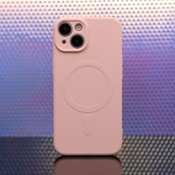 Simple Color Mag skal för iPhone 17 Pro rosa