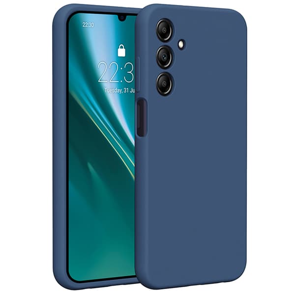 Etteri Silikonskal för Samsung Galaxy A25 5G (global) mörkblå
