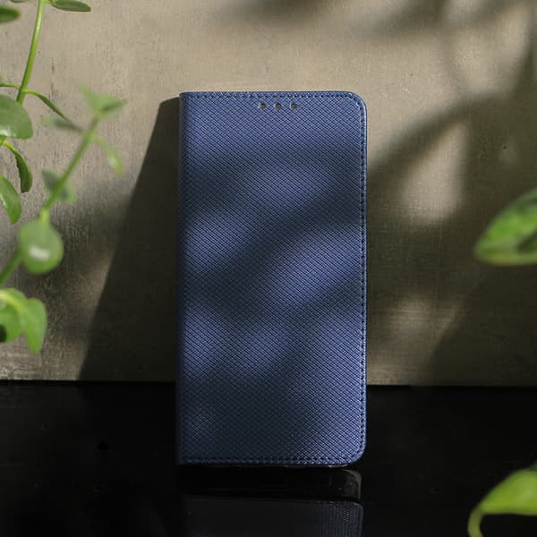 Smart Magnet fodral för Xiaomi 15T Pro 5G marinblå