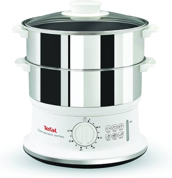 Tefal Convenient Series Dampkoger 900W Rustfrit stål