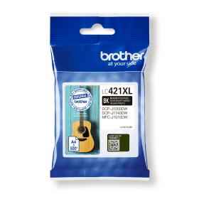 Brother LC 421XLBK svart 500 sidor bläck