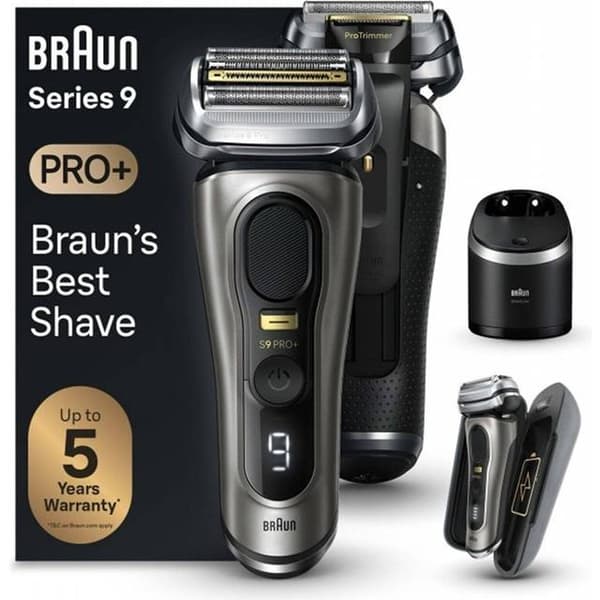 Braun Series 9 Pro+ 9575cc Barbermaskine Sölv