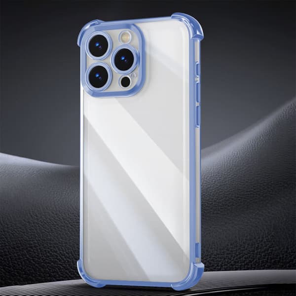 Anti Shock Chrome skal till iPhone 14 Pro 6,1\" blå