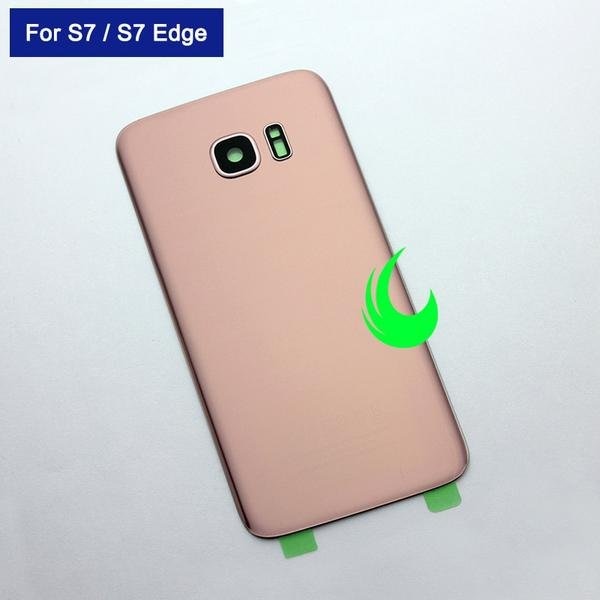 Kompatibelt batteri bakskydd för samsung s7