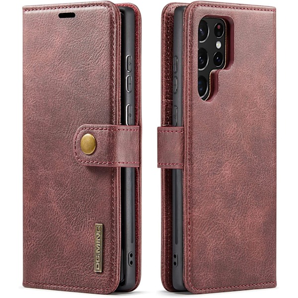 DG.MING  för Samsung Galaxy S22 plus,röd röd