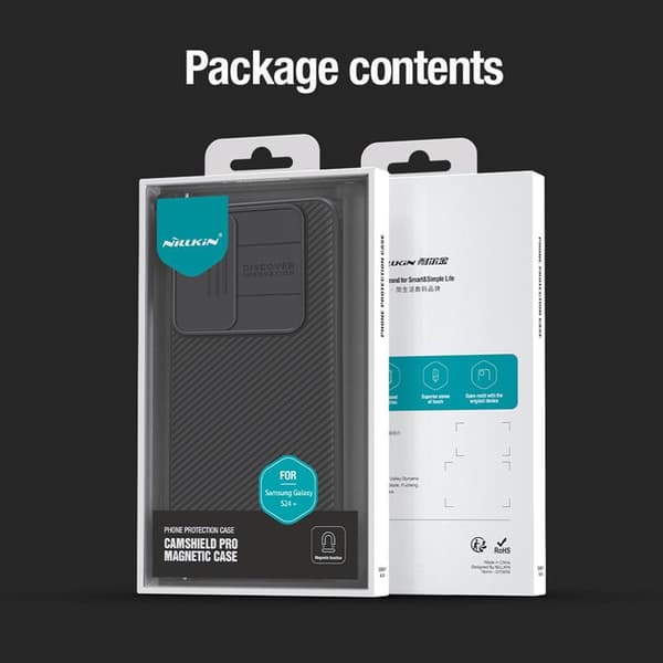 NILLKIN CAMSHIELD PRO SAMSUNG S24+ svart svart