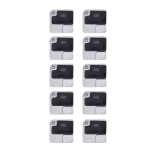 Blixtljus / Ström Flexfäste med Mikrofonnät för iPhone 12 (Vit) (10-pack)
