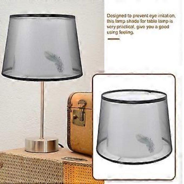 Bordslampskärm Tyglampskärm Dekorativ Golvlampskärm Modern Lampskärm för Sängbord Studierum