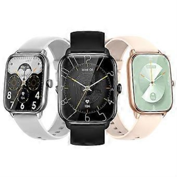 Ny KT65 Full Touch Träningsklocka Enkel Manövrering Smart Musikklocka 230mah Smartwatch (svart)