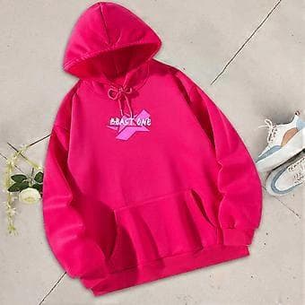 Dame Hettegenser med snøring, Pullover Topper, Trendy Langermet Snøring (XL)