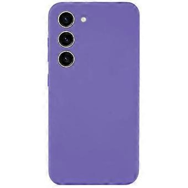 KALEBOL KLB-YTGJ002 Deksel til Samsung Galaxy S23+ Ensfarget Flytende Silikon+PC Telefondeksel (Stil C)
