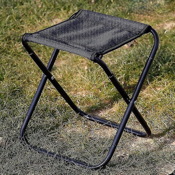 Camping Folding Stool Outdoor Folding Stool, Outdoor Small Portable Camping Folding Stool, Suitable For Camping, Fishing, Picnic, Traveling And Hiking