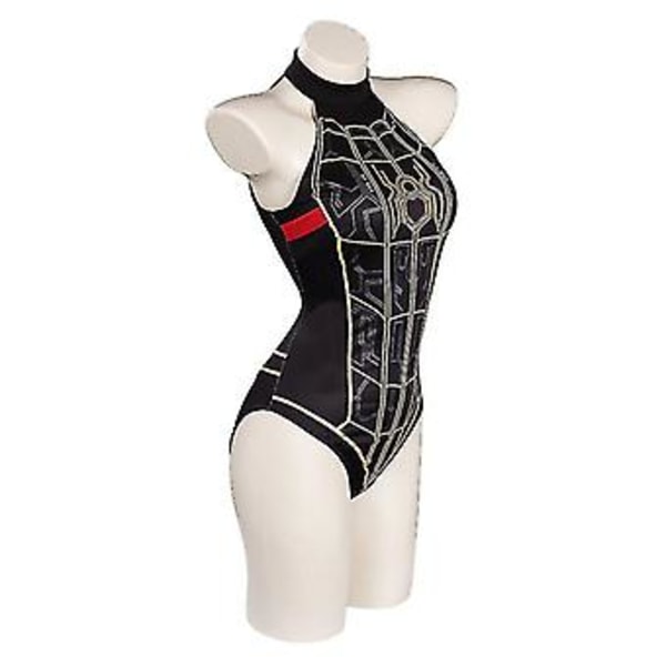 Spider-Man Jumpsuit Bikini Cosplay Kostym Baddräkt (M)