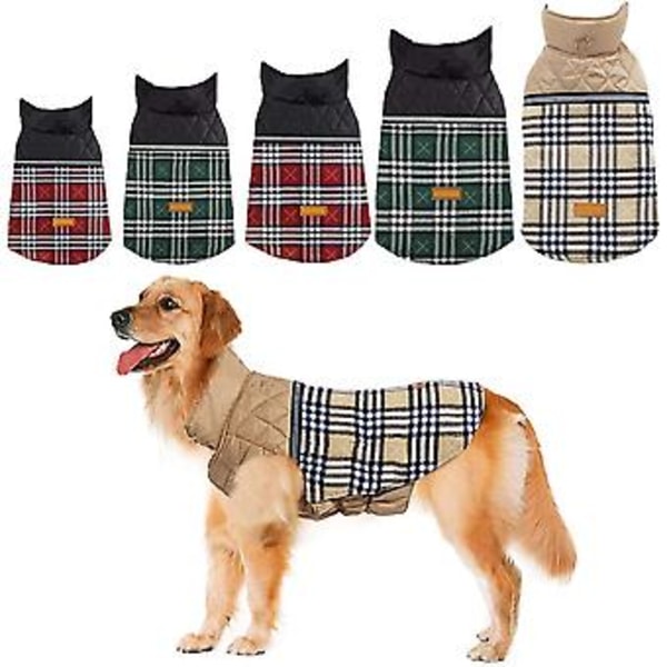Hundjackor Hundtröjor Vinter Hundkläder Vändbara Uppdaterad Stil Vattentät