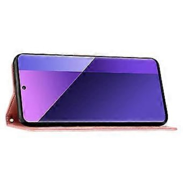 Til Samsung Galaxy A26 5G Etui PU Læder Telefon Wallet Cover med Rem (Style A)