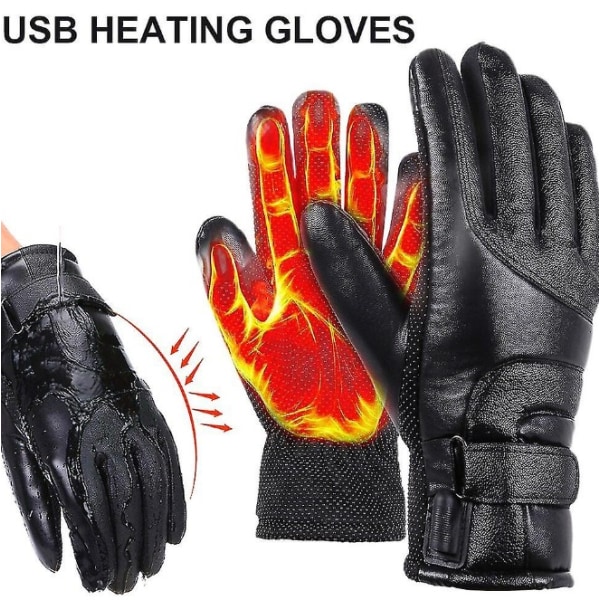 Vinteropvarmede handsker Elektriske opvarmede handsker Vandtætte vindtætte