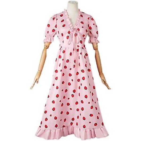 Spyfamily Yor Forger Yor Briar Jordgubbs Cosplay Kostymer Halloween Julspel Party Uniform Set Dräkter -r (M Kvinna)