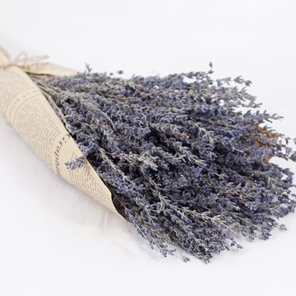 1 stk. Tørret Lavendel Naturlig Lavendel Blomsterbuketter Stilke 43cm fo