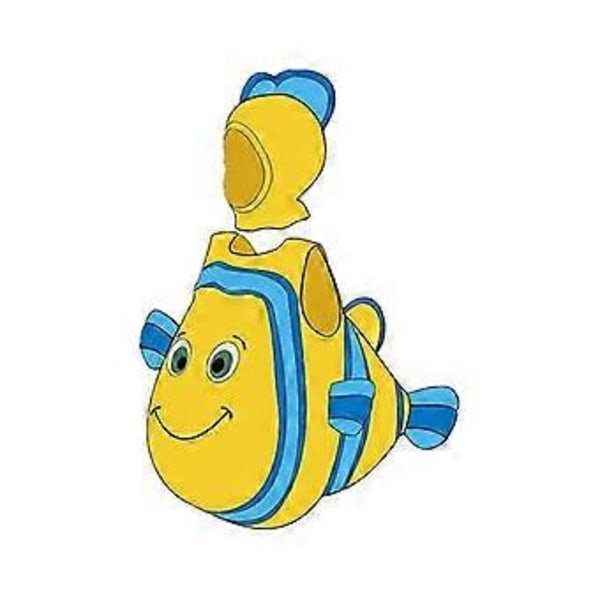 Halloween Julparty Hitta Nemo Clownfisk Barnkostym - JA(M(90-110CM) gul)