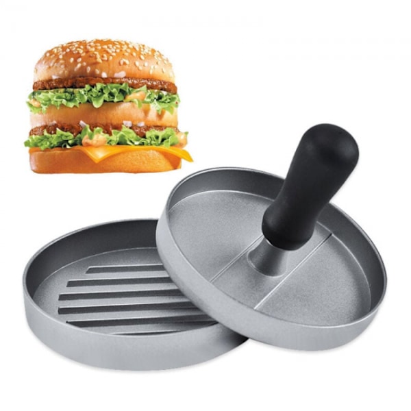 Hakket bøfpresse 12 cm - Burgerudstyr til tilberedning af hakket kød