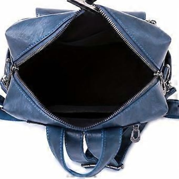 Reppu Yksinkertainen Naisten Reppu Yhden Olkapään Crossbody Kolmisuuntainen Reppu Matkalaukku (ruskea)