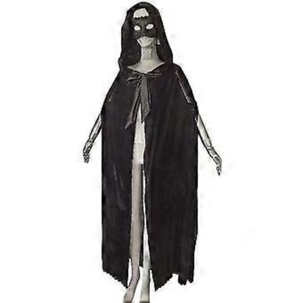 Hupullinen viitta cosplay-asu Halloween-lava-asu