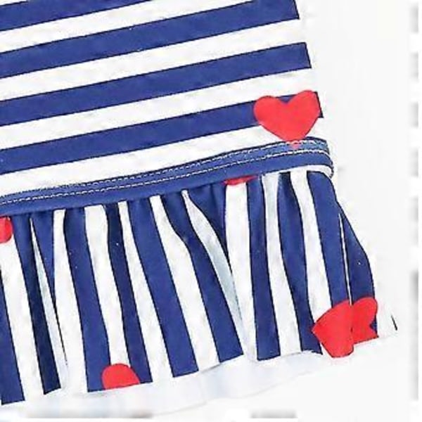 Badkläder Barn Baddräkt Delad Flickor Koreansk Stil Randig Snabbtorkande Söta Flickors Högmidjade Bikini Flera Storlekar Tillgängliga (10)