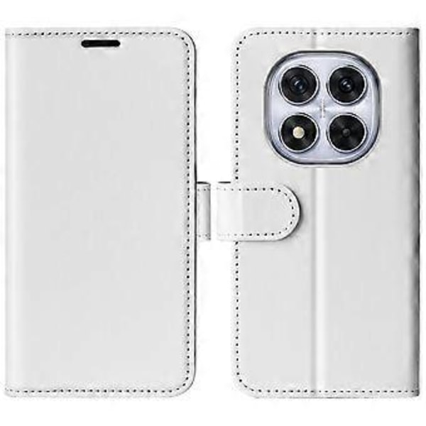 Til Xiaomi Redmi Note 14 Pro 5G Wallet Case Crazy Horse Tekstur Stand Læder Telefon Cover (Style B)