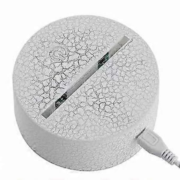 Taylor Swift 3D LED Natlampe Skrivebordslampe 7 Farver Skiftende med Touch Kontrol Hjem Værelse Bordindretning -NMAOV( A)