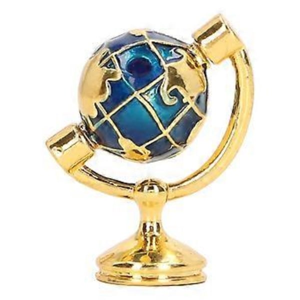 1:12 Nukenukkekoti Maailmanpallo Metalli Kestävä Kiiltävä Upea Nukenukkekoti Miniatyyri Maailmanpallo Malli Työpöytäkalusteet ( )