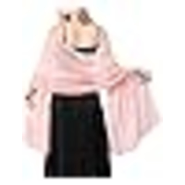 Kvinnors Chiffonsjalar och Scarfs för Aftonklänningar, Elegant Mjuk Transparent Chiffon Schal Bröllopssjal