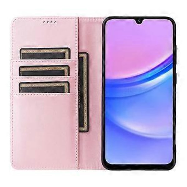 För Samsung Galaxy A16 5G/A16 4G Fodral RFID-blockerande PU Läder Plånboksfodral (Stil F)