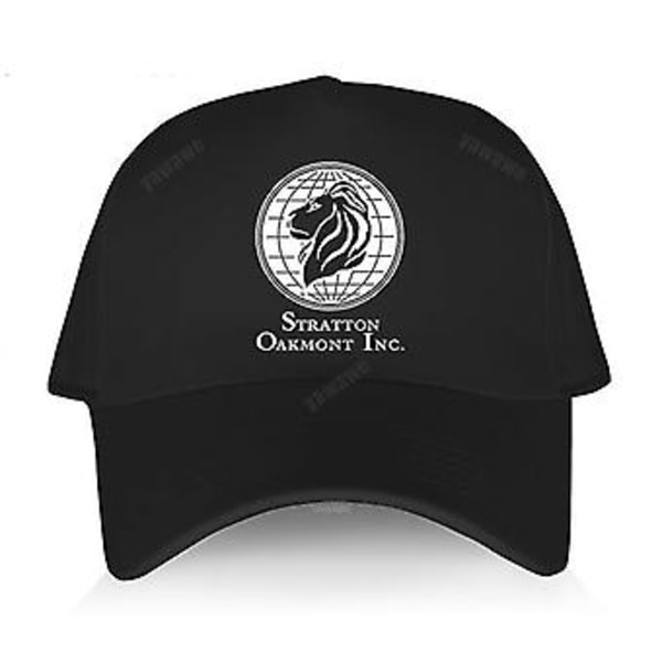 Luksus Baseball Cap i Klassisk Stil - Sommerhat til Mænd Stratton Oakmont [JKW] (sort)