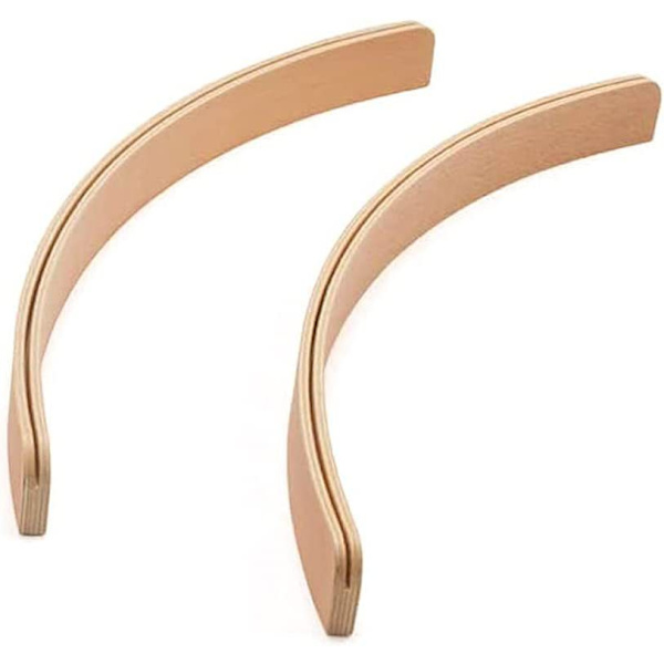 2 stk kortholdere, buet design kortholdere, tre