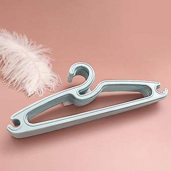 10 stk Børne Baby Sød Lille Tøjstativ Baby Ren Pp Vindtæt Opbevaring Tøj Hængende (Pink)